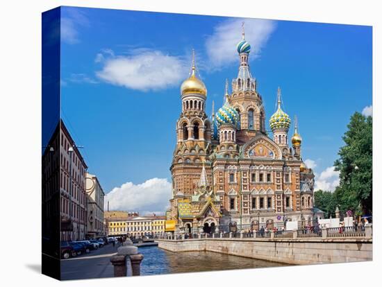 Church on Spilled Blood (Church of the Resurrection)-Gavin Hellier-Premier Image Canvas