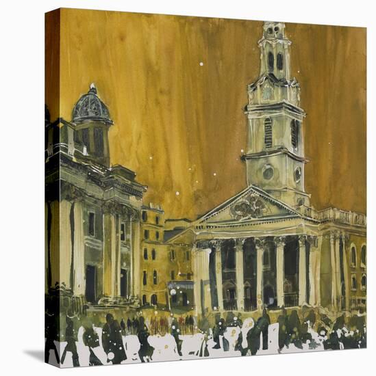 Church on the Square, London-Susan Brown-Stretched Canvas