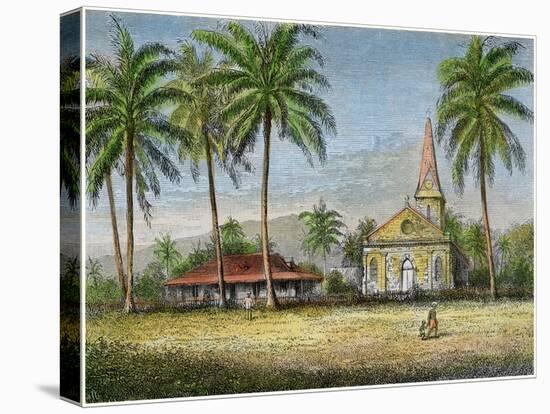 Church, Samoa, C1875-null-Premier Image Canvas