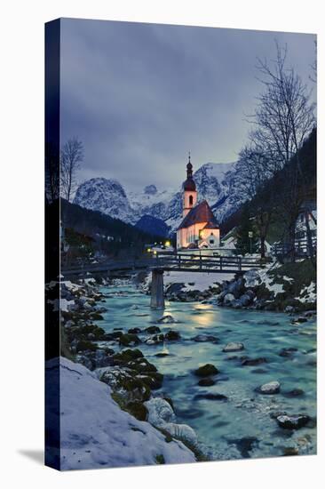 Church St Sebastian in Ramsau-Stefan Sassenrath-Premier Image Canvas