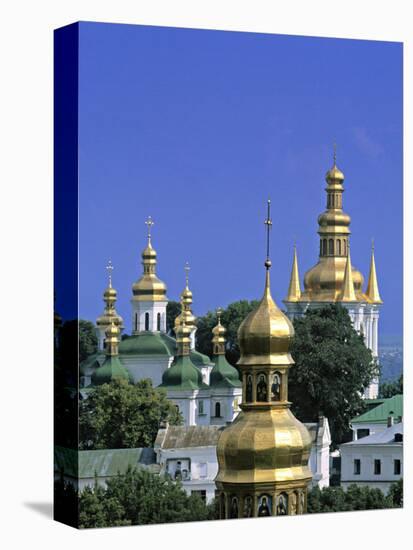 Church Towers, Kyiv-Pechersk Lavra, Kiev, Ukraine-Jon Arnold-Premier Image Canvas