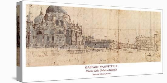 Church, Venice-Giuseppe Vanvitelli-Stretched Canvas