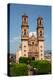 Churrigueresque Style Towers, Church of Santa Prisca de Taxco, founded 1751, Taxco, Guerrero-Richard Maschmeyer-Premier Image Canvas