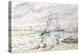 Ciboure, Saint-Jean-De-Luz, 1920 (W/C and Chalk on Paper Laid Down on Board)-Paul Signac-Premier Image Canvas