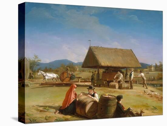 Cider Making, 1840-41-William Sidney Mount-Premier Image Canvas