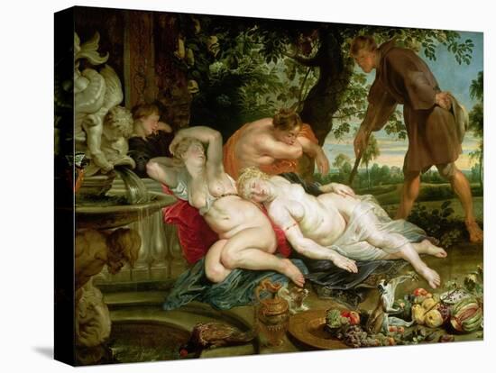 Cimon and Iphigenia, 1617-Peter Paul Rubens-Premier Image Canvas