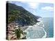 Cinque Terre Coast Line-Markus Bleichner-Stretched Canvas