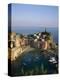 Cinque Terre, Coastal View and Village, Vernazza, Liguria, Italy-Steve Vidler-Premier Image Canvas