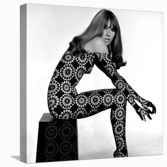 Circle Patterned Projection on Profile of Model, 1960s-John French-Premier Image Canvas