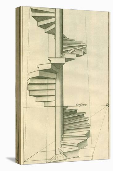 Circular Staircase, 1751-Henricus Hondius-Premier Image Canvas