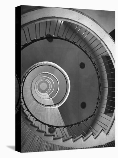 Circular Stairs of Bremen Trade School-Dmitri Kessel-Premier Image Canvas