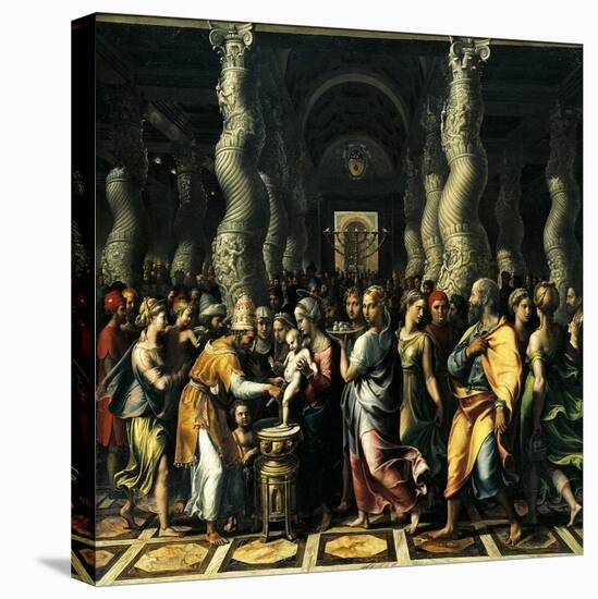 Circumcision, 1521-1522-Giulio Romano-Premier Image Canvas