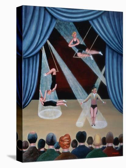 Circus Acrobats-Jerzy Marek-Premier Image Canvas