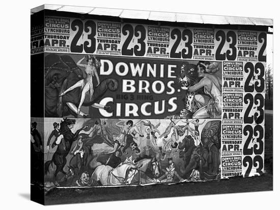 Circus Advertisement, 1936-Walker Evans-Premier Image Canvas