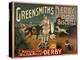 Circus Dogs Advertising "Greensmiths Derby" Dog Biscuits-null-Premier Image Canvas