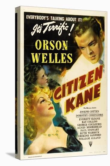 Citizen Kane, Directed by Orson Welles, 1941-null-Premier Image Canvas