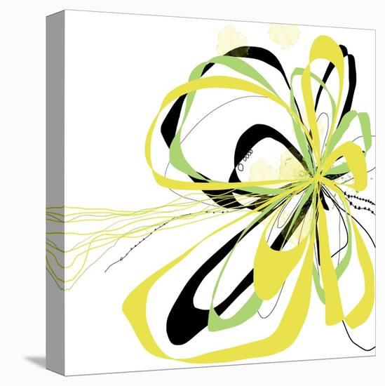 Citron Bloom 2-Jan Weiss-Stretched Canvas