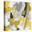 Citron Confetti II-June Vess-Stretched Canvas