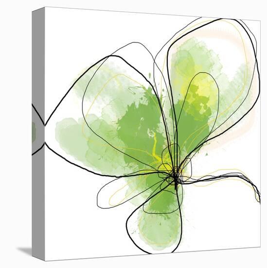 Citron Petals Three-Jan Weiss-Stretched Canvas