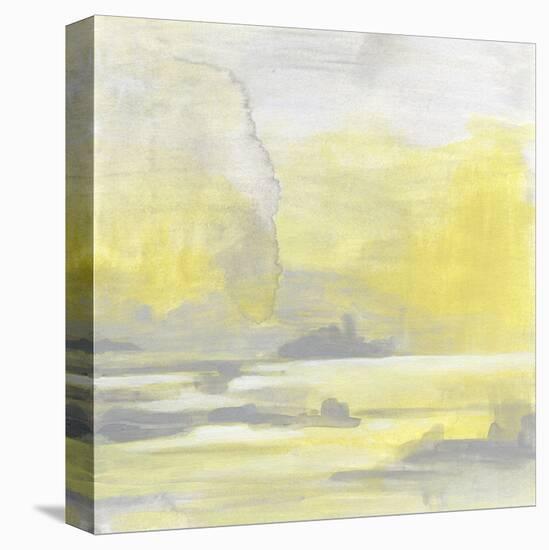 Citron Shore II-June Vess-Stretched Canvas