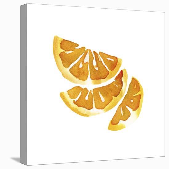 Citrus Segments-Kristine Hegre-Stretched Canvas