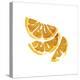 Citrus Segments-Kristine Hegre-Stretched Canvas