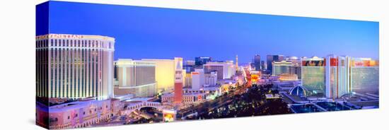 City at Dusk, Las Vegas, Clark County, Nevada, USA-null-Premier Image Canvas