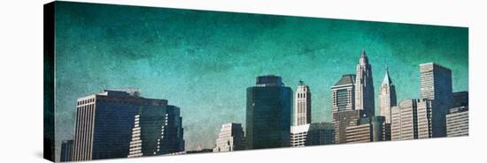 City Blue-Nicholas Biscardi-Stretched Canvas