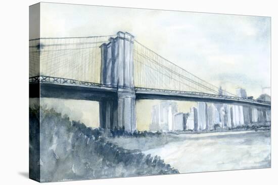 City Bridge I-Megan Meagher-Stretched Canvas