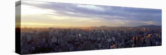 City Center, Buildings, City Scene, Sao Paulo, Brazil-null-Premier Image Canvas