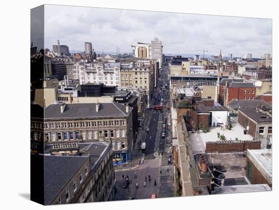 City Centre Skyline, Glasgow, Scotland, United Kingdom-Yadid Levy-Premier Image Canvas