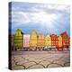 City Centre, Solny Square Tenements (Rynek) , Wroclaw Poland-Pablo77-Stretched Canvas
