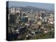 City Centre Tower Blocks Seen from Namsan Park with Pukansan Hills Beyond, Seoul, South Korea-Waltham Tony-Premier Image Canvas