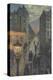 City Corner-Hans Baluschek-Stretched Canvas