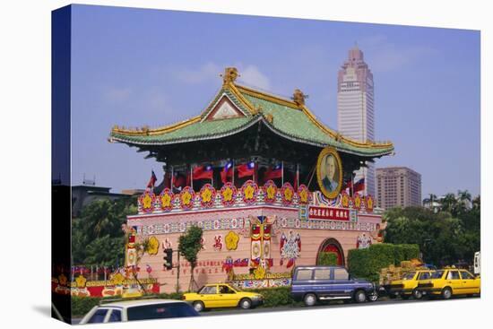 City Gate on Chungshan Road, Taipei, Taiwan-Charles Bowman-Premier Image Canvas