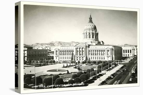 City Hall, Civic Center-null-Stretched Canvas