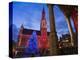 City Hall, Grand Place, UNESCO World Heritage Site, at Christmas Time, Brussels, Belgium, Europe-Marco Cristofori-Premier Image Canvas