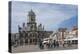 City Hall, Main Square, Local Cyclists, Delft, Holland, Europe-James Emmerson-Premier Image Canvas