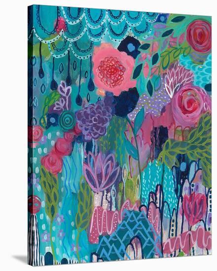 City in Bloom-Carrie Schmitt-Stretched Canvas