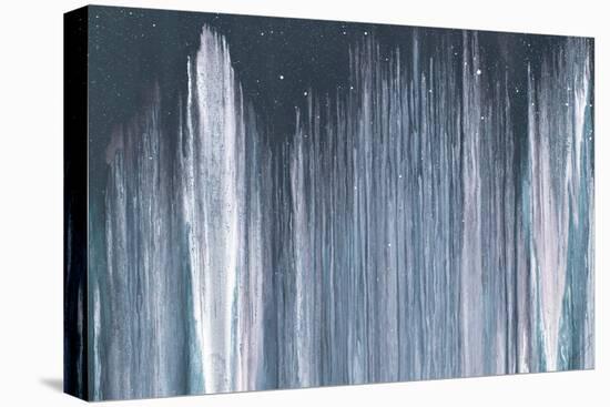 City in the Night-Roberto Gonzalez-Stretched Canvas