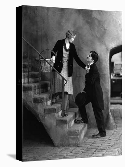 City Lights, Virginia Cherrill, Charlie Chaplin, 1931-null-Stretched Canvas
