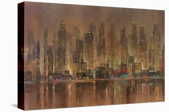 City Lights-Michael Longo-Stretched Canvas