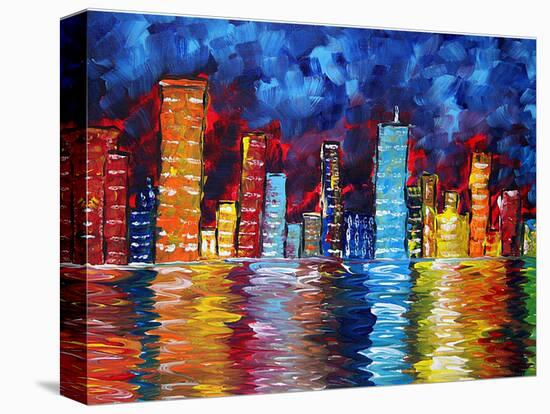 City Nights-Megan Aroon Duncanson-Stretched Canvas