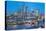 City of London skyline from The Tate, London-Charles Bowman-Premier Image Canvas