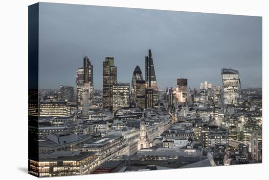 City of London Skyline, London, England-Jon Arnold-Premier Image Canvas