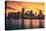 City of Miami at Sunset-prochasson-Premier Image Canvas