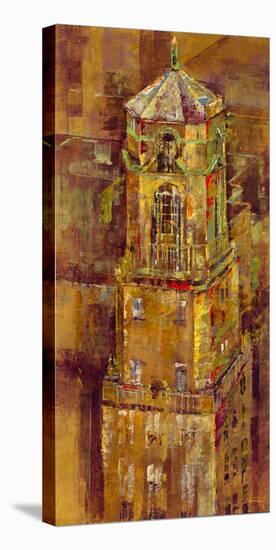 City Ornate IV-Longo-Stretched Canvas