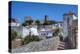 City overview with Wall and Medieval Castle in the background, Obidos, Portugal, Europe-Richard Maschmeyer-Premier Image Canvas