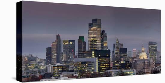 City panorama from Post Building 2023, London, England, United Kingdom, Europe-Charles Bowman-Premier Image Canvas