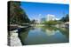 City Park Lagoon with Downtown Omaha, Nebraska, Usa-Michael Runkel-Premier Image Canvas